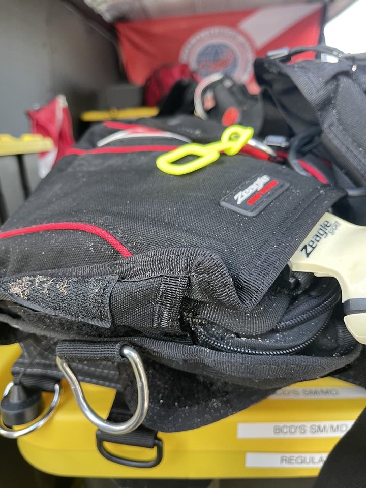 A BCD on the shop counter